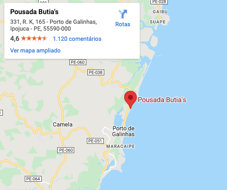 Mapa Butias